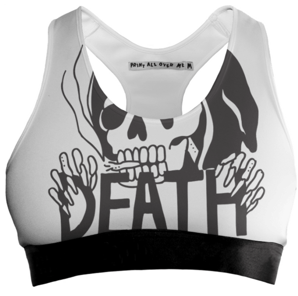DeathWish Cards Sports Bra