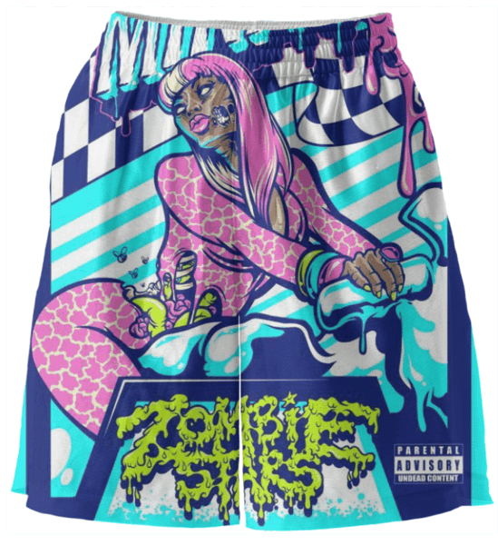 Nicki Minaj Zombie Shorts